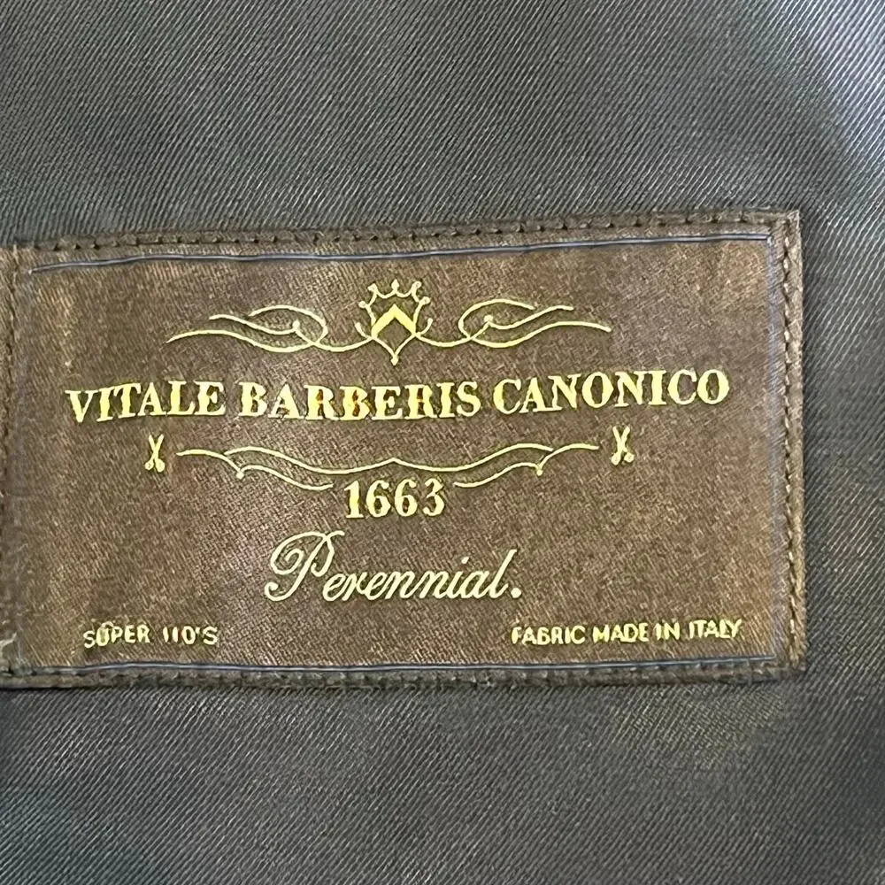 Suitsupply Super 110s Tailored Fit Lazio Suit Vitale Barberis Canonico Wool 38
